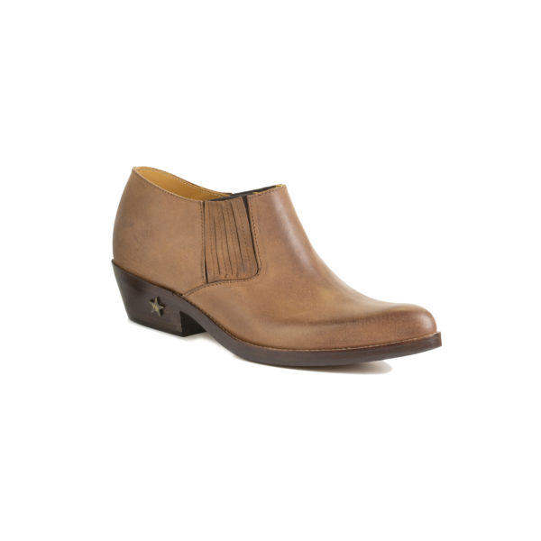 Stivali Country da donna: Texano in pelle marrone